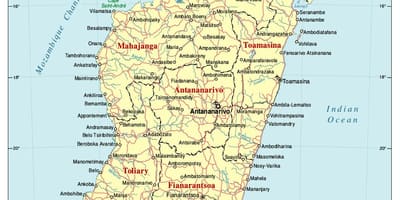 வரைபடம் மடகாஸ்கர் சாலை