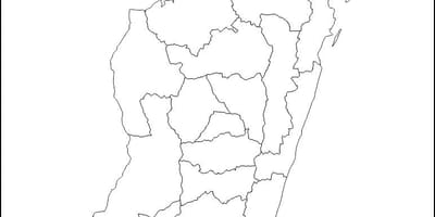 மடகாஸ்கர் அவுட்லைன் வரைபடம்